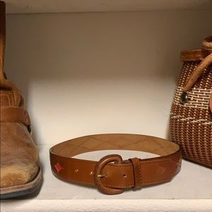 Fabulous Oilily belt with fun details🧡